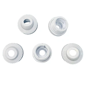 Set Of 5 Hayward SP1419D 1-1/2" Pool Spa Return Jet 3/4" Eyeball Flow White - Picture 1 of 7