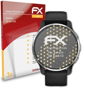 atFoliX 3x Screen Protector voor Garmin D2 Air X10 mat&schokbestendig - Zdjęcie 1 z 9