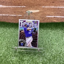 Salvador Perez 2023 Topps Finest Flashbacks silver border #146 Uncommon