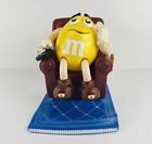Mars Inc. 1999 M&M Dispenser - Yellow MM Candy in Recliner Chair w/Remote