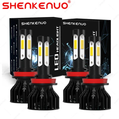 For Nissan Rogue Sport 2017-2020 LED Headlight Bulbs Hi & Low Beam Combo 6000K Foto 1 de 4