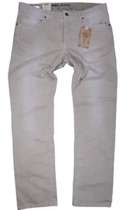 $ 198 NEU MIT ETIKETT MAC JEANS ARNE TWILL HELLBRAUN 40 X 34 STRETCH 5 PKT MODERNE PASSFORM GARMENT DYE - Bild 1 von 15