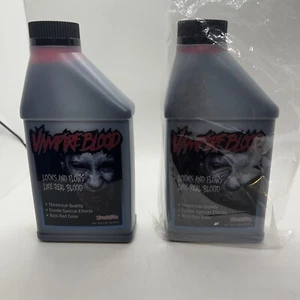 Kangaroo Vampire Blood 16 oz Bottle New NIP Looks & Flows Like Real Blood (2) - Picture 1 of 3