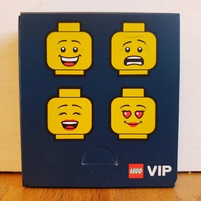 LEGO 5007623 Minifigure Dual Sided Coasters 4 Pack VIP GWP Exclusive New in Box - Image 1 of 2