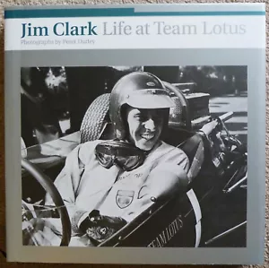 Jim Clark Life at Team Lotus (Limited Edition) Peter Darley MULTI-SIGNED book - Picture 1 of 11