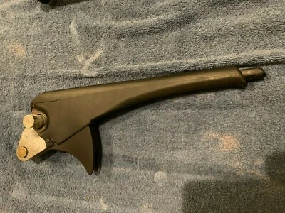 1981 - 1987 Classic Saab 900 Parking Brake Handle Assembly Front Cable Release - Image 1 of 2