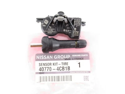 Sensor de presión de neumáticos genuino OEM Nissan 40770-4CB1B TPMS 17-19 Rogue 18-19 hojas Foto 1 de 4