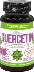Quercetin with Mursalski Tea Immity Sophora japonica Antioxidant 80 capsules - Picture 1 of 12