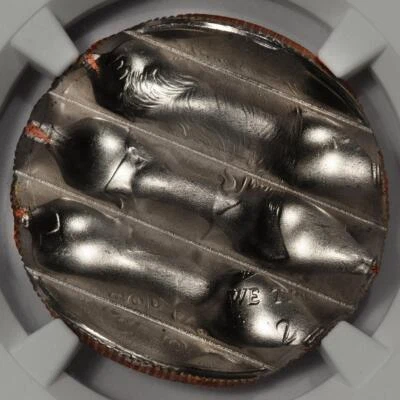 2002 NGC BU Waffle Mint Cancelled Kennedy Half Dollar Great Eye Appeal - Image 1 of 4