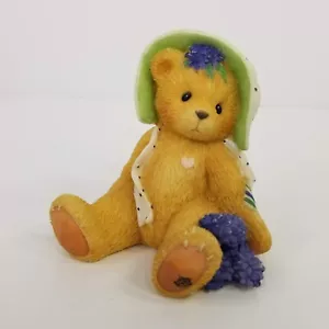 Estatuilla Cherished Teddies 1998 catálogo de primavera Veronica You Make Happiness Bloom - Imagen 1 de 9