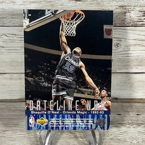 96-97 Upper Deck Dateline NBA Shaquille O'Neal #320, La Lakers Orlando Magic - Bild 1 von 2