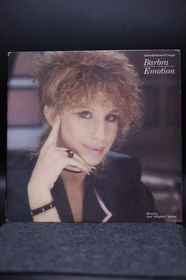 Barbara Streisand Emotion 12" Dance Remix Promo Columbia 44-05167 1985 NM- - Image 1 of 4