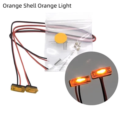 Luz de lámpara marcadora lateral contorno para camión Tamiya 1/14 RC Scania años 770 piezas hágalo usted mismo Foto 1 de 4