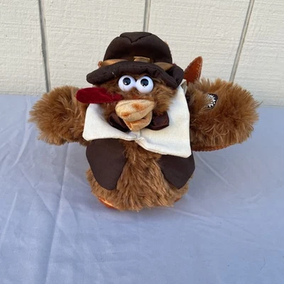 Vintage Turkey Musical Singing Dancing "Turkey Trot Thanksgiving" Plush Dan Dee - Image 1 of 4