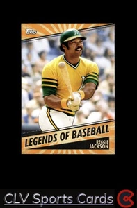 Baseball sportivo Topps Reggie Jackson Oakland Athletics - Foto 1 di 2