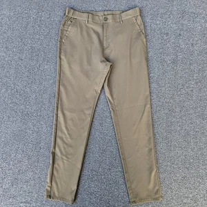 Jack Archer Pants Men 33x32 Jetsetter Olive Green Travel SlimFit Chino Flex Golf - Picture 1 of 11