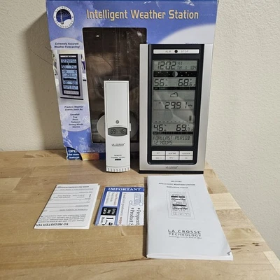 La Crosse Technology WS-9119U Intelligent Forcast Weather Station Predict Events - Image 1 of 4