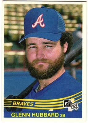 1984 Donruss - Glenn Hubbard #432 - Image 1 of 2