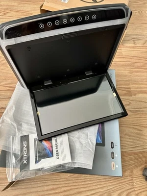 15.6” FHD Screen Car TV Roof Monitor Player Overhead Mounted HDMI  1080P - Image 1 of 4