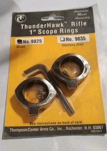 Thompson Center ThunderHawk Muzzleloader Original Factory Blued Steel Ring Mount - Picture 1 of 1