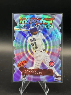 Bowman's Best Sammy Sosa Impact Players 2001 #IP2 - Chicago Cubs Foto 1 de 2