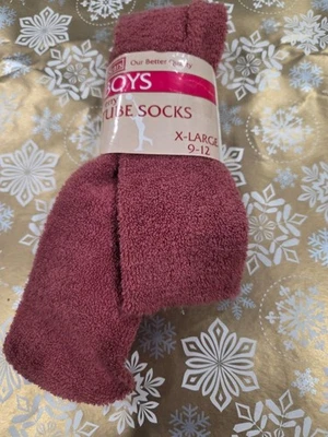 Zapato para hombre Sears Terry Tube Soaks X=grande preencogido rojo/naranja 9-12 Foto 1 de 4