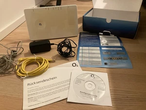 O2 HomeBox 2 WLAN Router 6441 Box VDSL Internet Modem Weiß World wide Web LAN - Bild 1 von 4