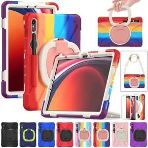 Rotating Shockproof Carry Tablet Case For Samsung Galaxy Tab S9 Ultra S9 Plus S8 - Picture 1 of 110