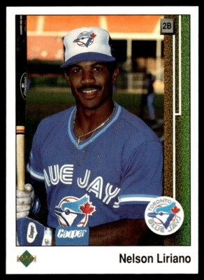 1989 Upper Deck #109 Nelson Liriano Toronto Blue Jays - Image 1 of 2