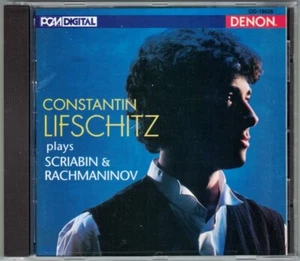 Konstantin LIFSCHITZ: RACHMANINOV 13 Preludes SCRIABIN Morceaux Sonata DENON CD - Picture 1 of 1