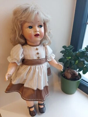 Ancienne poupée Raynal Nadine 1 48 Cm Yeux dormeurs riboulants  - Photo 1/4