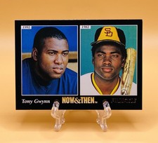 1993 Pinnacle Now & Then Tony Gwynn Padres #289 HoF NM+ Free Shipping