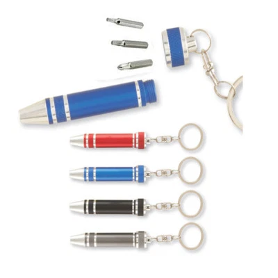 3 in 1 Precision Screwdriver Set Keyring Key Holder Handy Multipurpose UK - Image 1 of 2