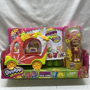Shopkins Shoppies Piña Lirio Batido Camión Juego Muñeca Coche NUEVO - Imagen 1 de 24