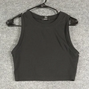 Forever 21 Shirt Girls Large Black Sleeveless Round Neck Pullover Tank Top - Picture 1 of 6