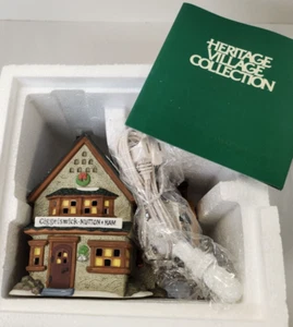Dept 56 Dickens Village Series Giggelswick Mutton & Ham #5822-0 pintado a mano - Imagen 1 de 11
