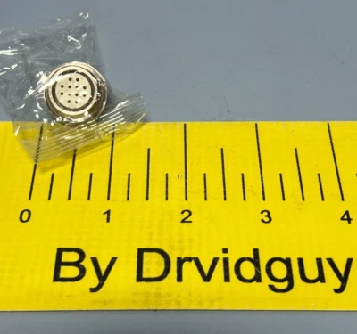 Tajimi R03-R12F Circular Connector; 12-Pin, Female; R03 Series - Image 1 of 3