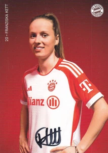 Franziska KETT - Jugadora de la DFB, FC Bayern München 2023/24, ¡original! - Imagen 1 de 1