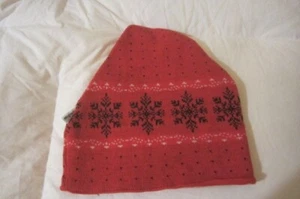 Preowned Vintage One Size Red Wigwam Wool Winter Hat - Picture 1 of 3