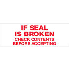 Tape Logictm Pre Printed Carton Sealing Tape If Seal Is Broken 22 Mil
