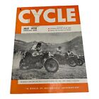 lipiec 1950 CYCLE Magazine BSA, AJS, ARIEL, NORTON Catalina Wyspa Man wyścigi s2