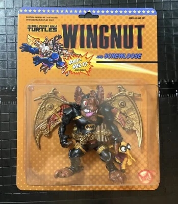 PERSONALIZADO - Tuerca de ala y tornillo - Tim Burton 1989 Toy Biz Batman Tortugas Ninja Foto 1 de 4