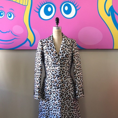 Cappotto Michael Kors stampa animalier nuovo con etichetta