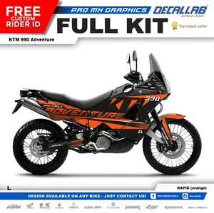 KTM Adventure 990 Super Durable Adventure Graphics Set Stickers Kit Decallab - Picture 1 of 6