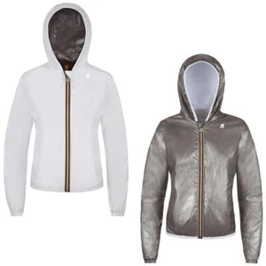 KWAY GIACCA LILY PLUS DOUBLE - BIANCO/ARGENTO - K0085E0B-902 - Foto 1 di 1