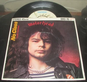 MOTORHEAD No Class ORIG 1st UK 1979 BRONZE PIC COVER 45" PHILTHY ANIMAL TAYLOR - Imagen 1 de 7