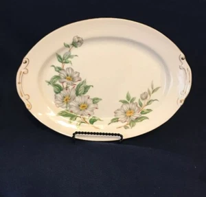 Hira China Small Serving Platter Glenda 12" x 8 3/8" - Picture 1 of 4