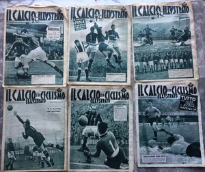 SALDI!!! Proponete! IL CALCIO (e il Ciclismo) ILLUSTRATO. 6 numeri 1948 -1956! - Foto 1 di 1