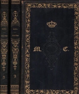 Teatro comic Alberto Tenga en cuenta. 3 voll. Galimberti, Pomba. 1842 - Picture 1 of 1