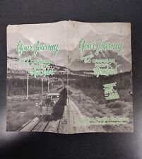 1926 Canadian Pacific Journey Through the Rockies